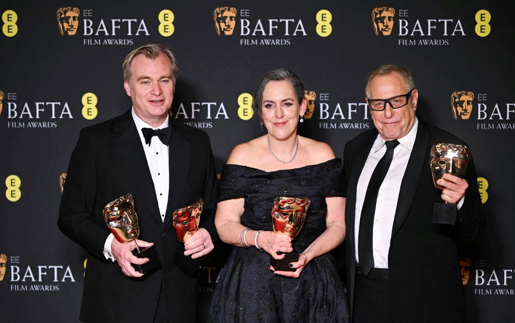 ¡TRIUNFADORA! Oppenheimer sale fortalecida para los Oscar con siete premios en los BAFTA