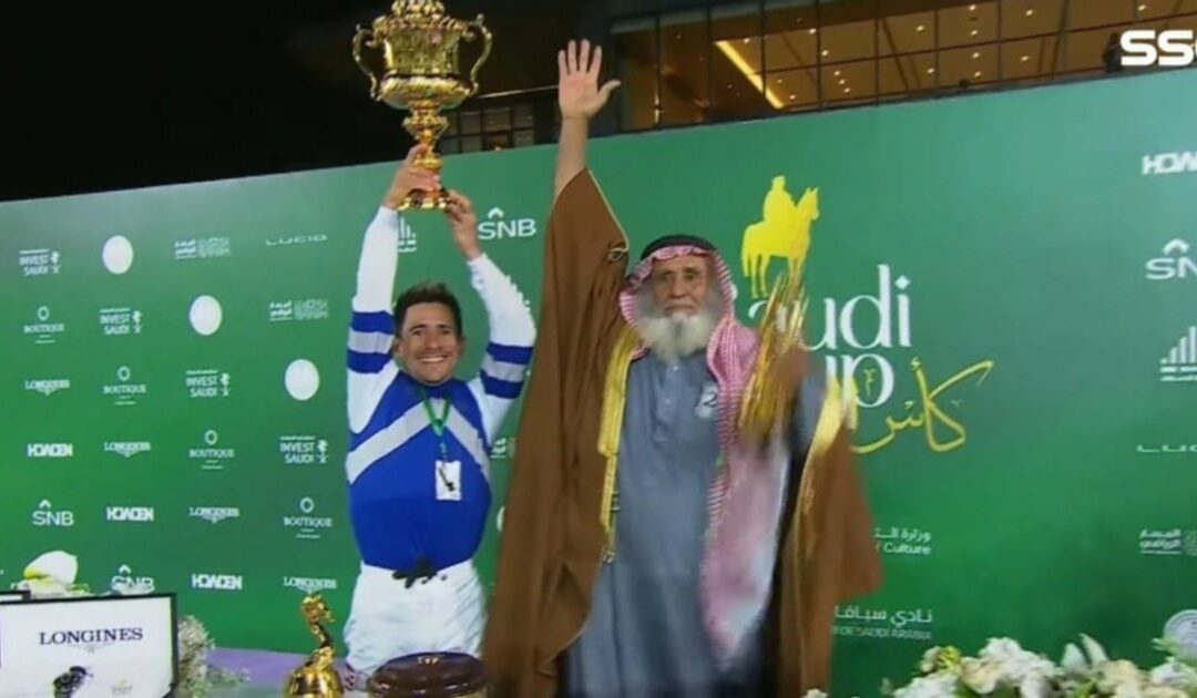 Junior Alvarado se convierte en el primer venezolano en ganar la Saudi Cup