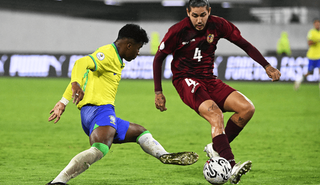 La Vinotinto Sub-23 cae ante Brasil y se aleja de los Juegos Olímpicos