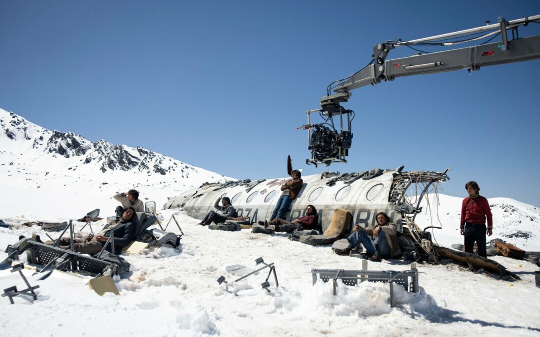 Netflix revela cómo se grabó la avalancha de La sociedad de la nieve