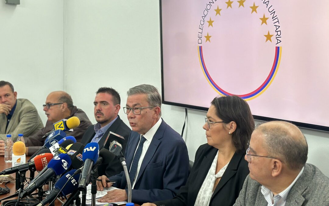 Plataforma Unitaria consignó a Noruega una denuncia de violaciones al Acuerdo de Barbados y escalada de represión