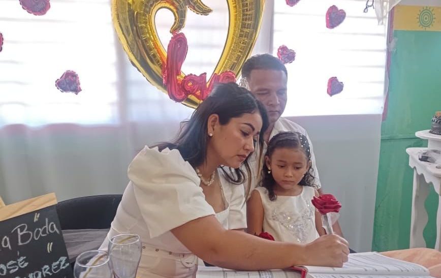 Más de 300 parejas maracaiberas contrajeron matrimonio civil en la semana del Amor y la Amistad
