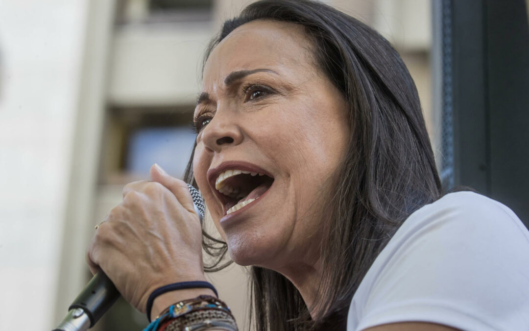 María Corina Machado pide “imponer más consecuencias a la represión” en Venezuela