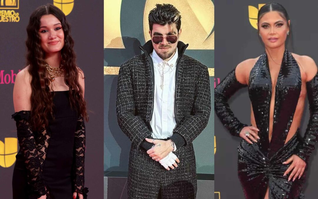 ¡REPRESENTANDO EL PAÍS! Venezolanos brillan en la alfombra magenta del Premio Lo Nuestro (FOTOS)