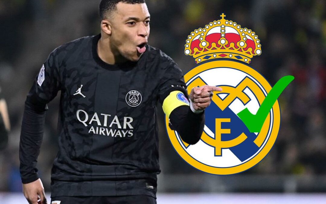Mbappé ya firmó con el Real Madrid, según medios españoles