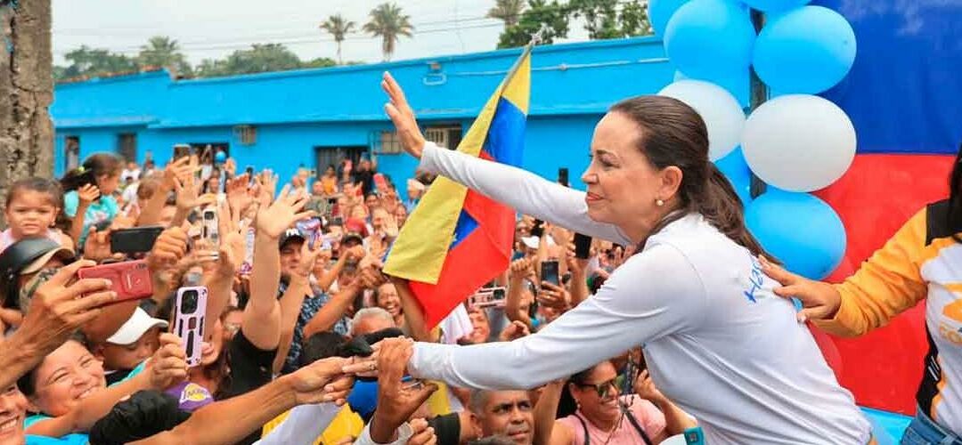 María Corina Machado: Quien “va a sustituir a Maduro soy yo”