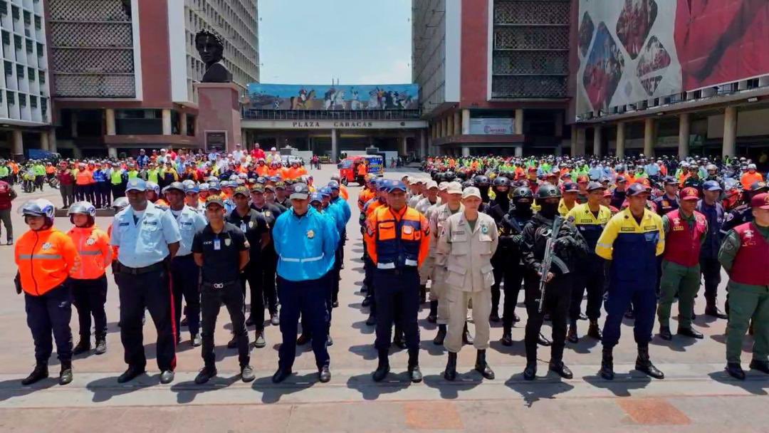 Anuncian despliegue de más de 163.000 funcionarios para Semana Santa