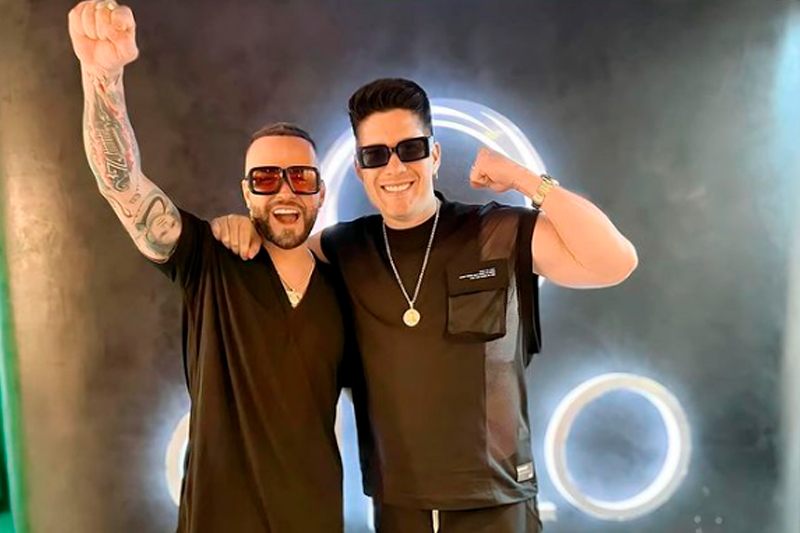 Chyno y Nacho generan expectativa por su nuevo tema Si estoy junto a ti