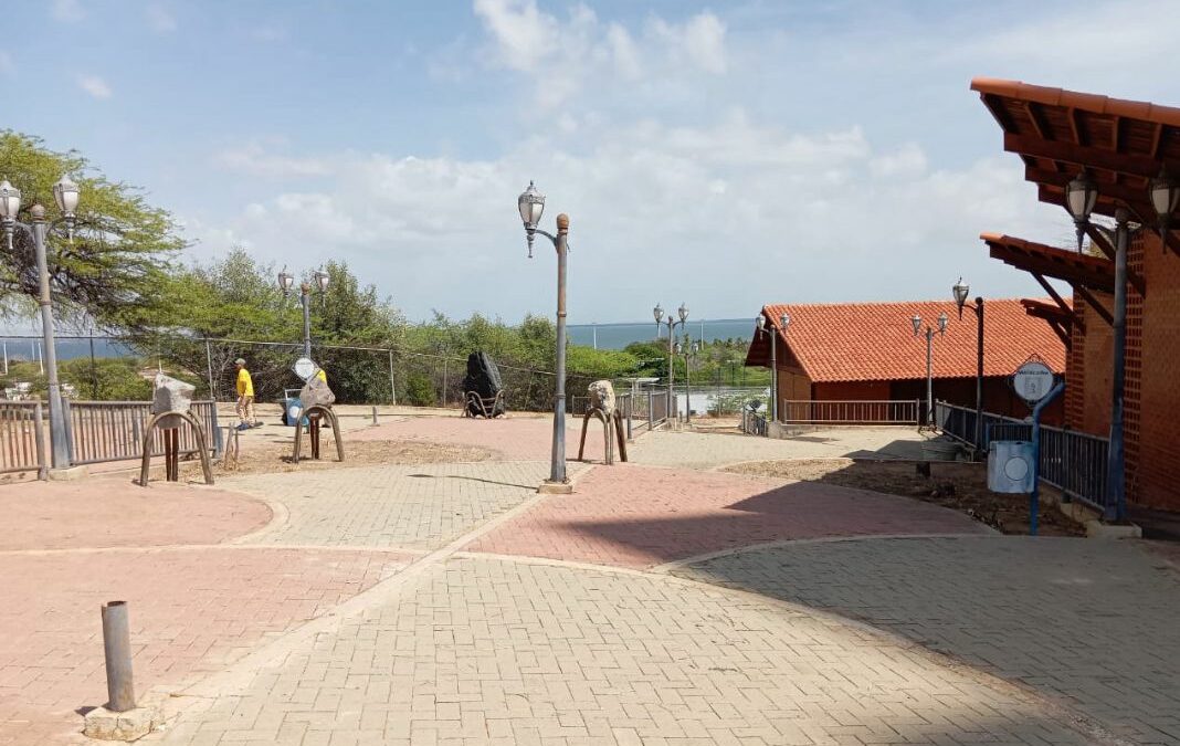 Alcaldía de Maracaibo interviene las plazas Alonso de Ojeda y La Guariya de la parroquia Santa Lucía