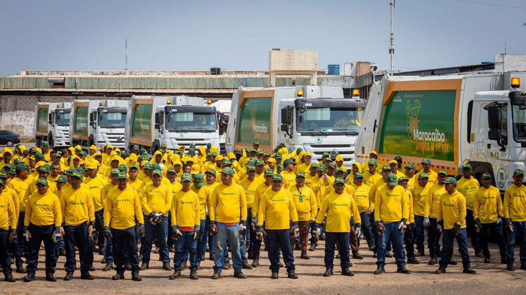 Alcaldía aumenta a 56 la flota de camiones compactadores para optimizar la recolección de desechos sólidos en Maracaibo