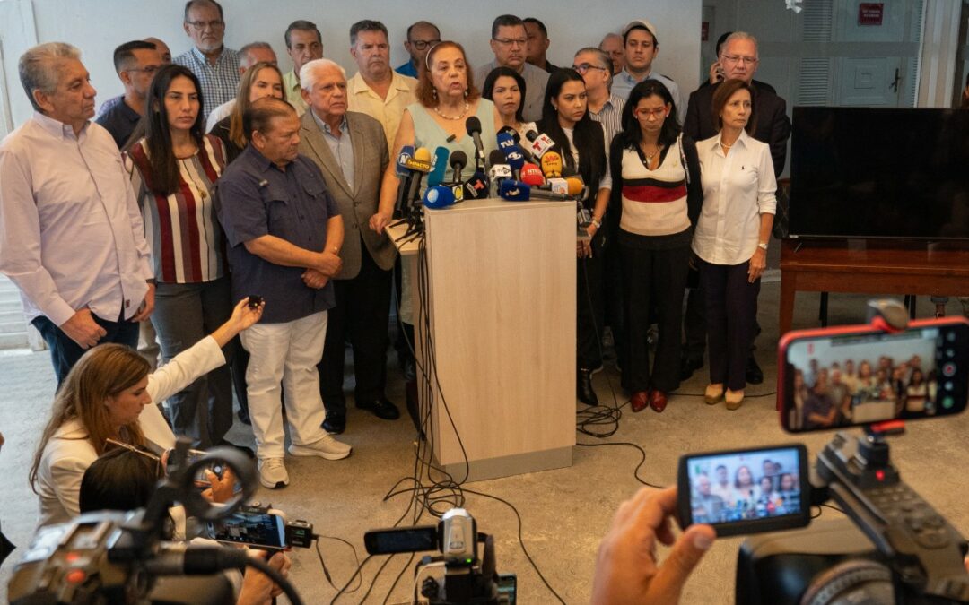 La Plataforma Unitaria no pudo postular a Corina Yoris a las presidenciales: «Nunca se nos permitió el acceso al sistema»