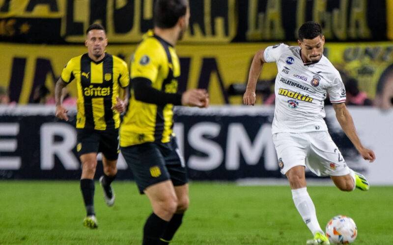 Caracas perdió por goleada ante Peñarol en la Libertadores