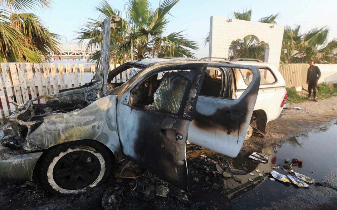 Murieron siete trabajadores humanitarios de la ONG World Central Kitchen en un ataque en Gaza