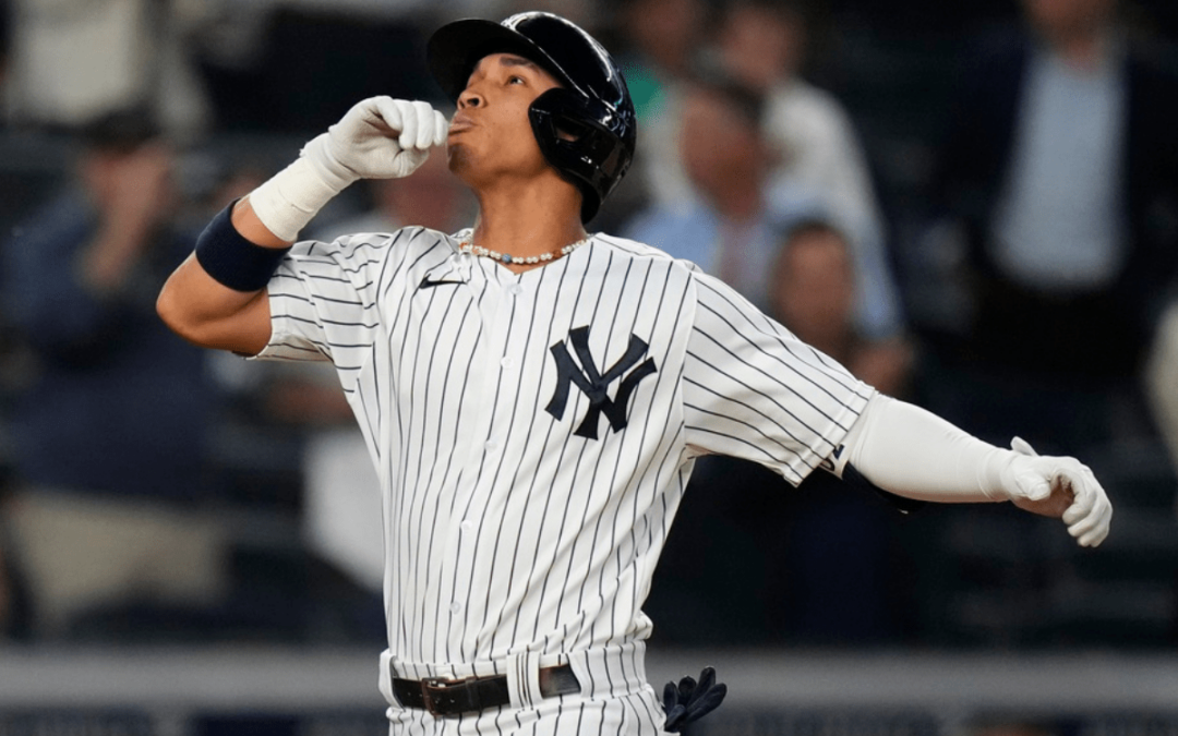 Oswaldo Cabrera fue protagonista en la victoria de los Yankees