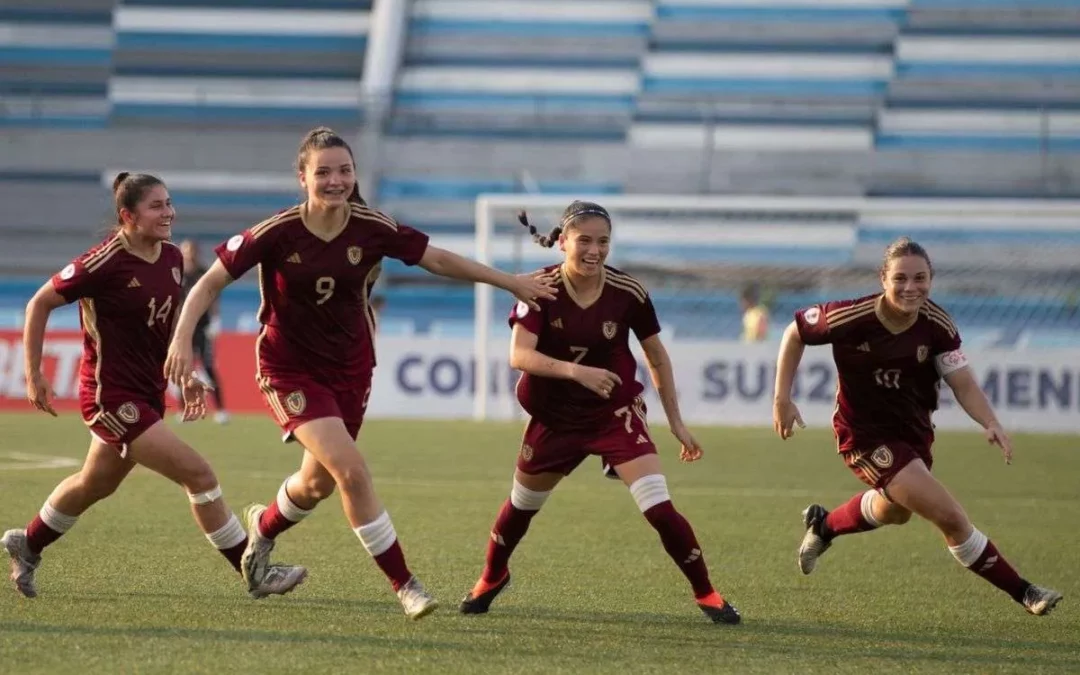 Vinotinto Femenina Sub 20 vapuleó a Perú