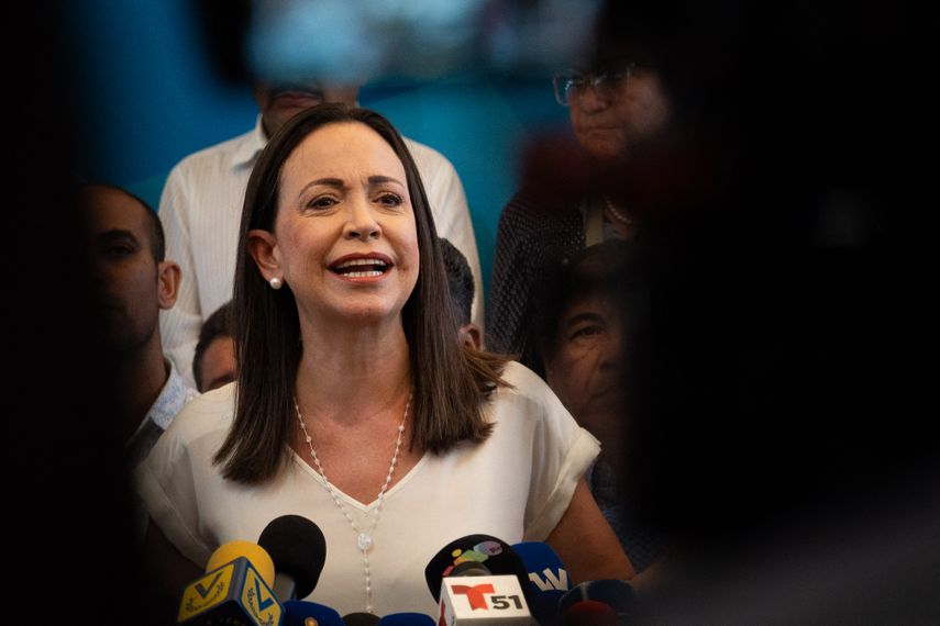 María Corina Machado: “Tenemos hasta 10 días antes del 28 de julio para sustituir el candidato”