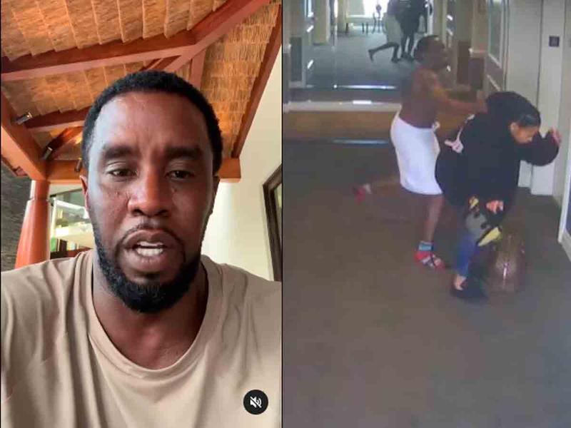 Sean “Diddy” Combs se disculpó por el video en el que golpea a su exnovia