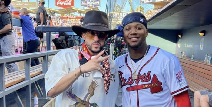 Ronald Acuña Jr. firma con la agencia de Bad Bunny