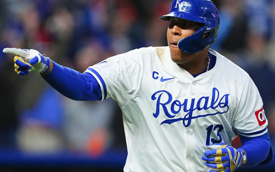 Salvador Pérez acaparó flashes por su desempeño en la MLB