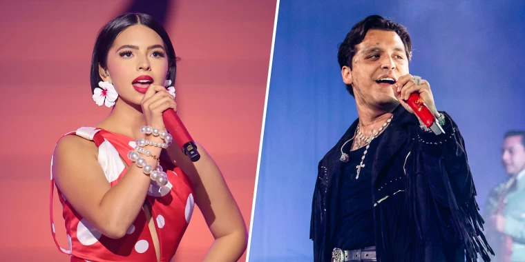 ¡RELAJADOS! Así se ven Ángela Aguilar y Christian Nodal en Disneyland París (FOTOS)