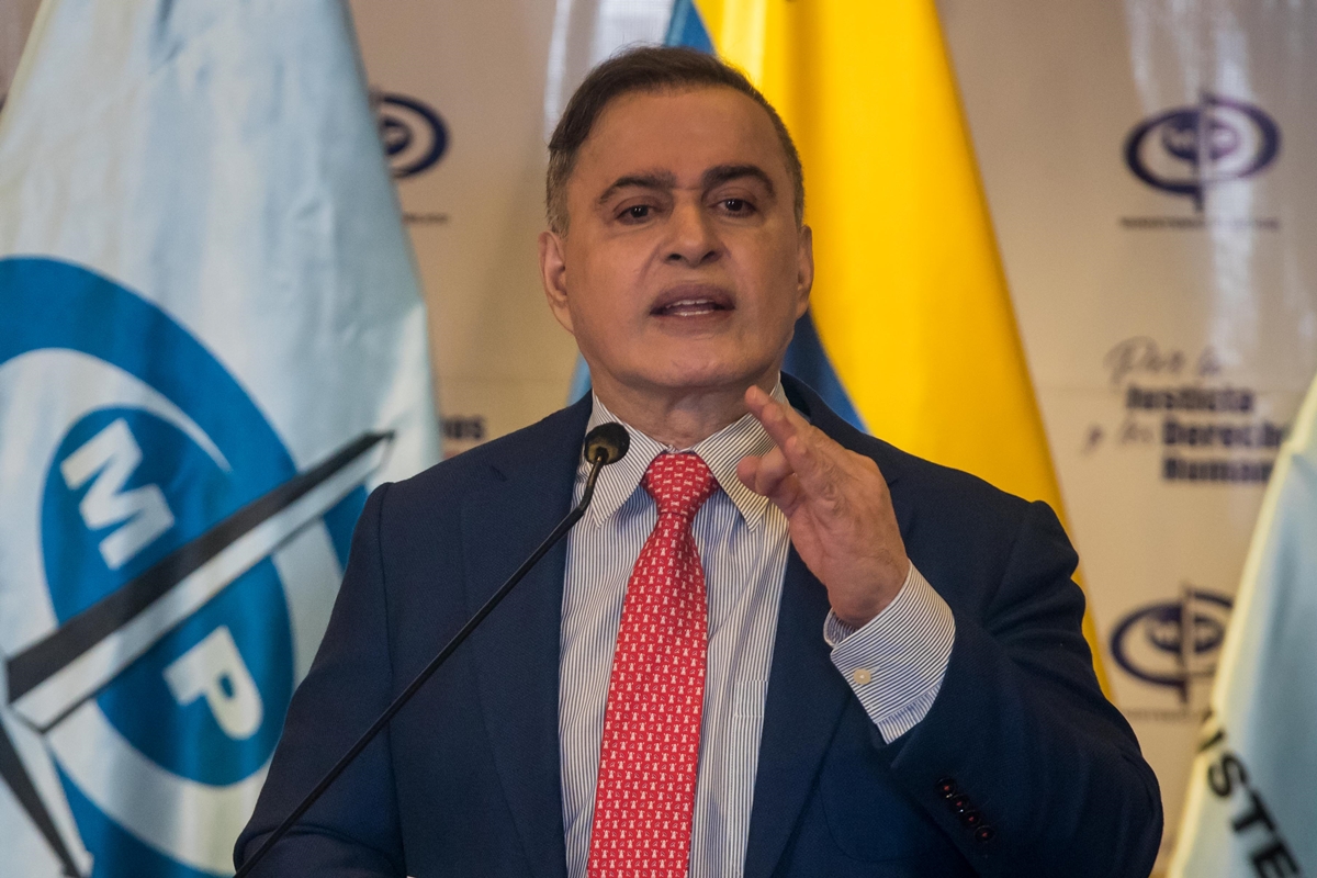 Rueda de prensa del fiscal general de Venezuela Tarek William Saab