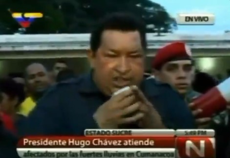 #AsíSucedió cuando Chávez prometió ayudas millonarias y muro de contención para Cumanacoa en 2012 (VIDEO)