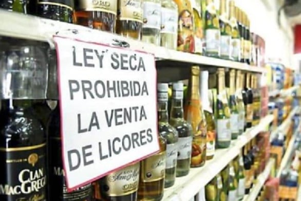 Ley seca y suspensión de porte de armas a partir del 26 de julio de cara a la jornada electoral