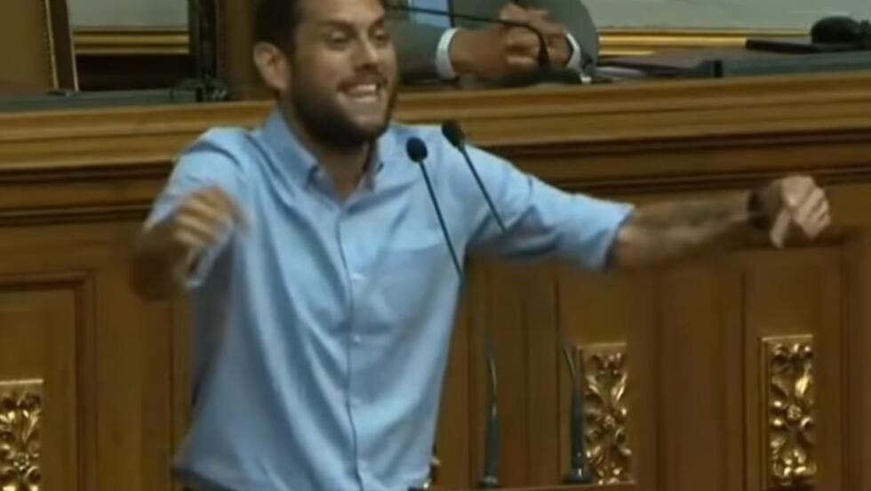 #AsíSucedió el «Yo me niego a rendirme» de Juan Requesens que le costó su libertad (VIDEO)