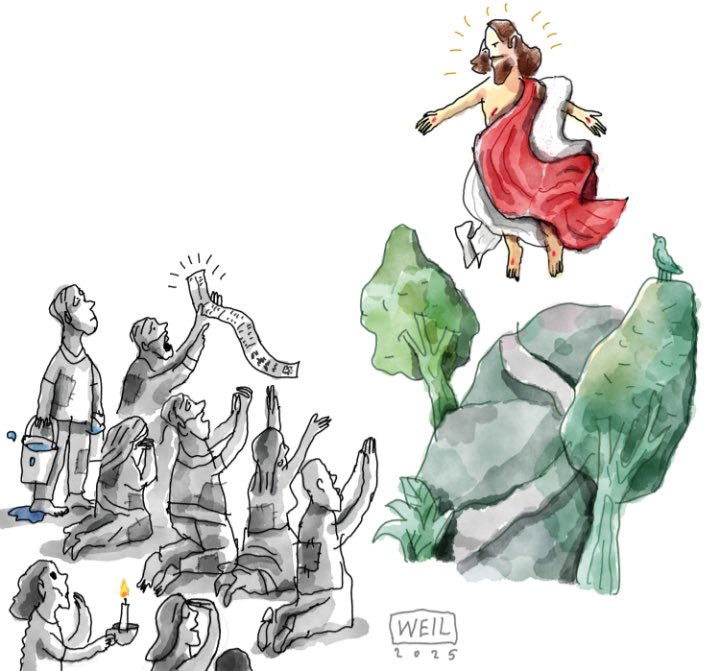 #SinCensura Esta es la caricatura de hoy 21 de abril de 2025