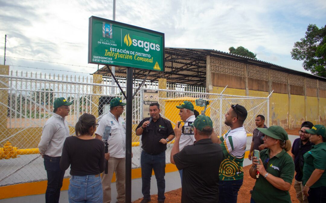Alcaldía de Maracaibo entrega simultáneamente tres subestaciones de gas: Más de 30 mil beneficiados
