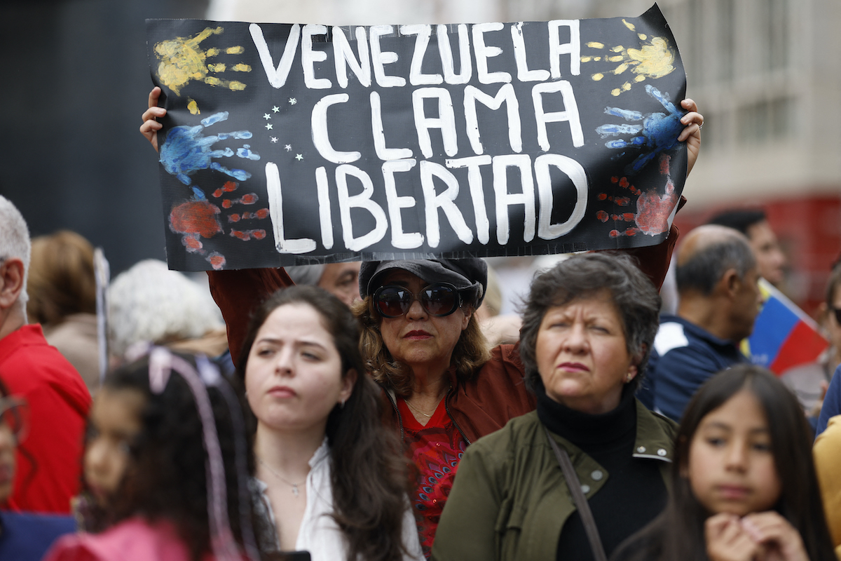 SPAIN-VENEZUELA-POLITICS-DEMO