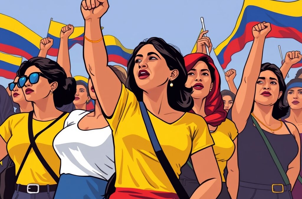 Mujeres exigen una transición real y su participación en el cambio