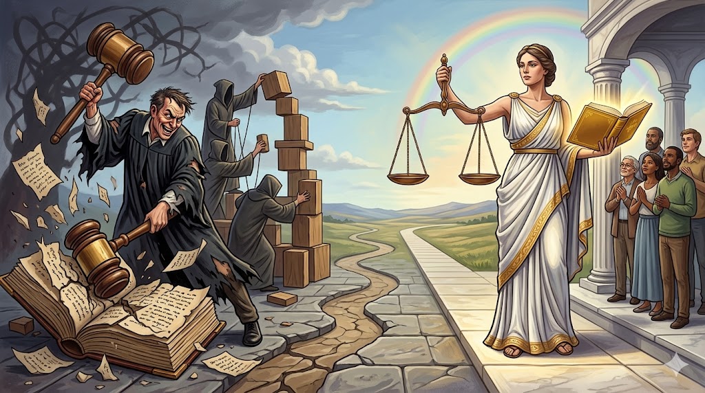 Cuando la ley se aleja de la justicia: lecciones desde Alemania y Venezuela