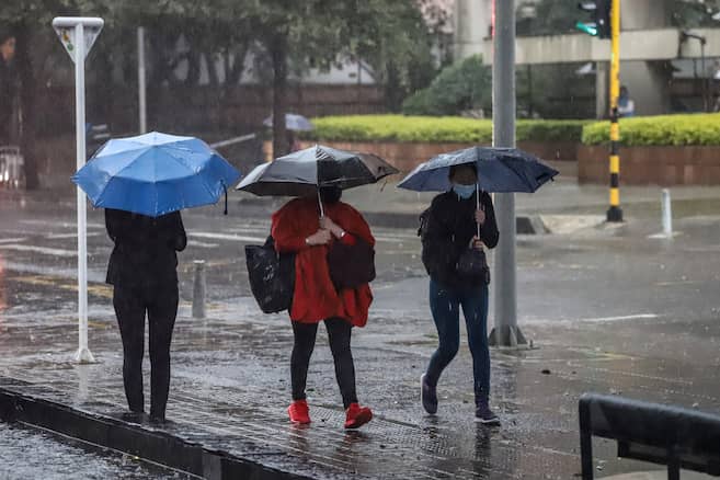 Ideam alerta sobre lluvias fuertes en varias regiones de Colombia este 12 de marzo