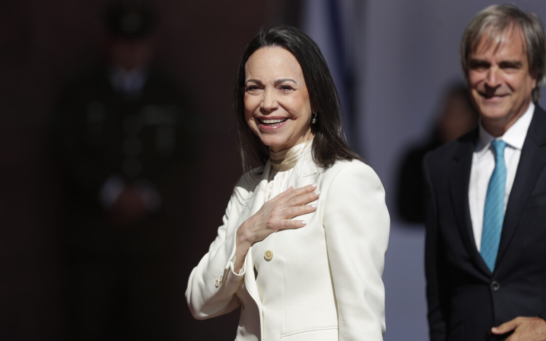 Machado denuncia que jueces en Venezuela son presos políticos