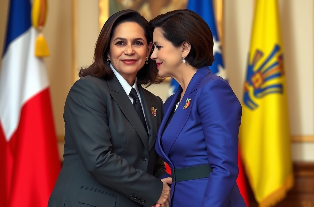 María Corina Machado en Chile: Reunión clave con el Rey Felipe VI para impulsar la democracia en Venezuela