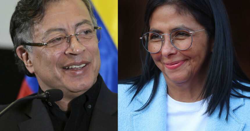 Pospuesto encuentro entre Delcy Rodríguez y Gustavo Petro por fuerza mayor