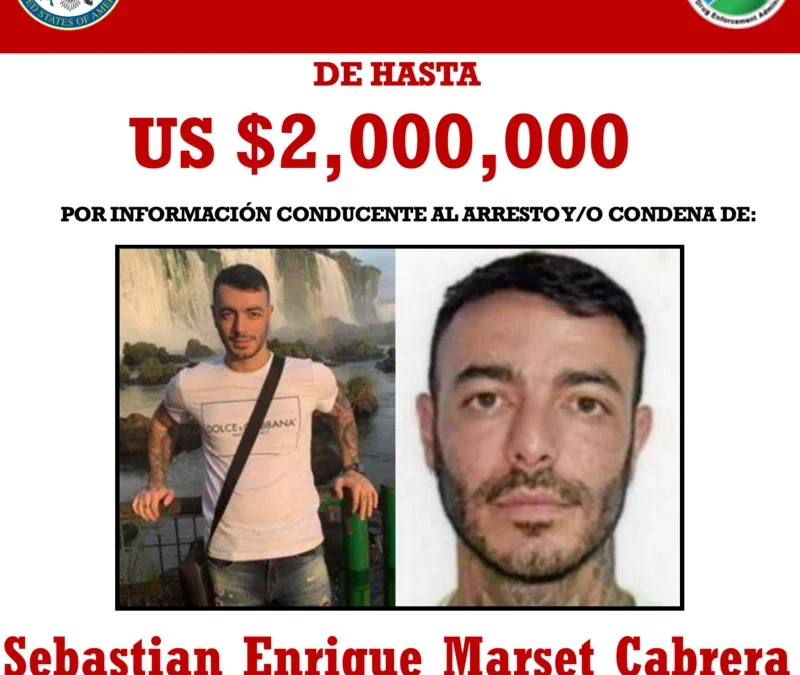 Capturan en Bolivia a Sebastián Marset, líder del Primer Cartel Uruguayo