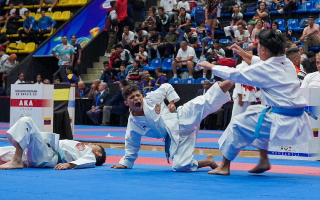 Venezuela logra bicampeonato en karate do en Centroamérica