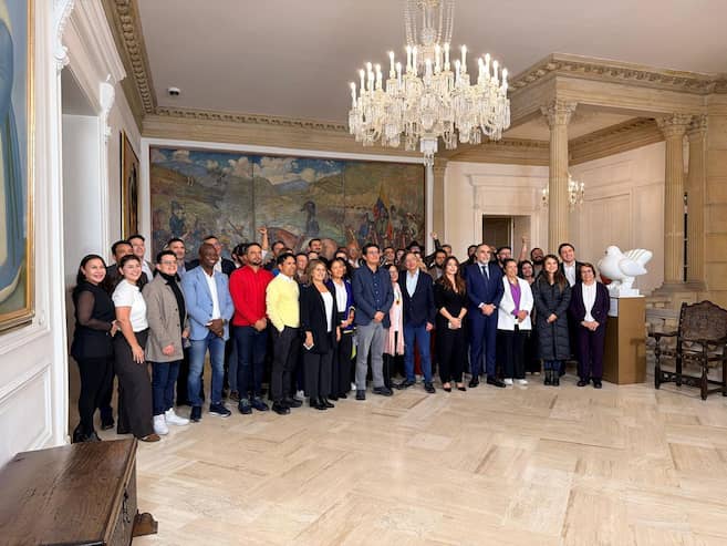 Gustavo Petro se reúne con bancada del Pacto Histórico tras elecciones senatoriales