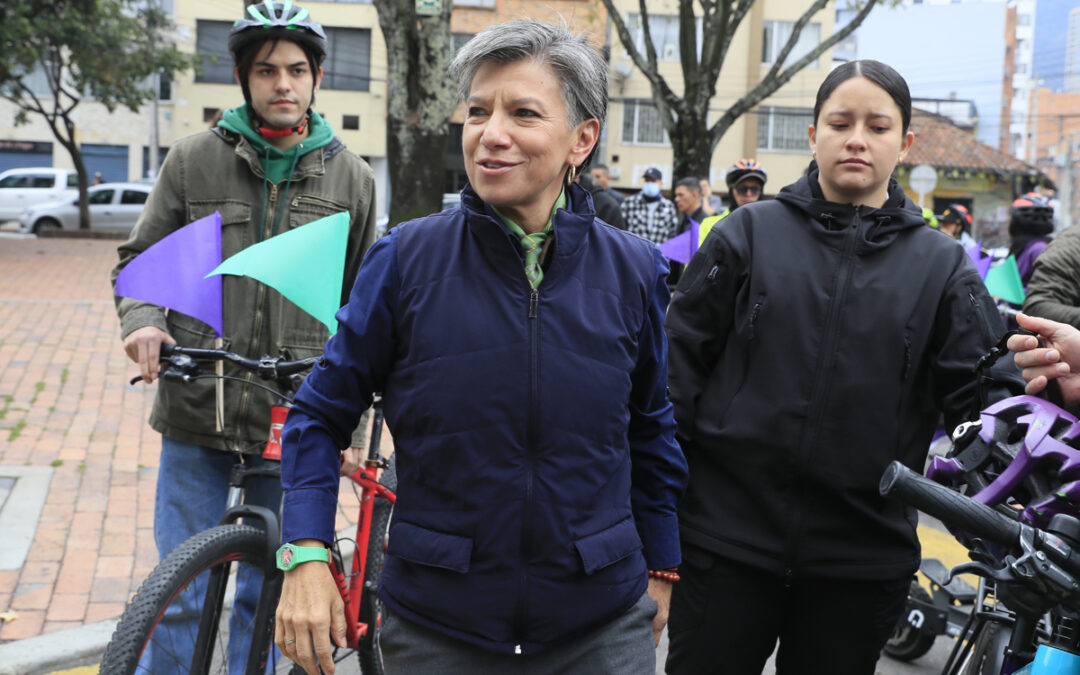 Claudia López, candidata presidencial de la coalición de centro en Colombia