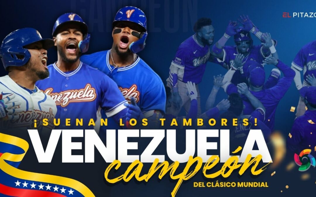 Venezuela logra su primer título en el Clásico Mundial de Béisbol 2026