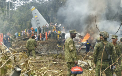 Tragedia aérea en Colombia: 64 muertos tras caída de avión militar en frontera con Perú