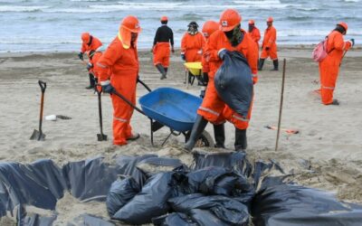 Derrame de petróleo en Golfo de México afecta 600 km de costa y genera alerta ambiental