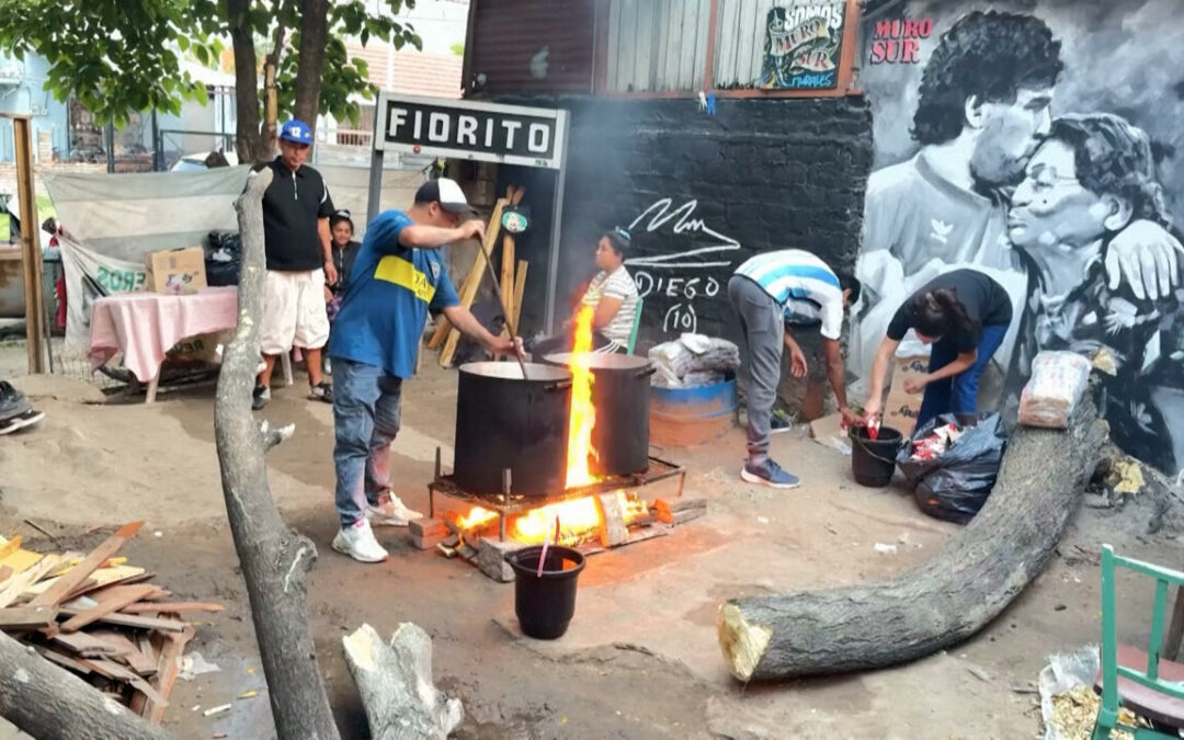 Comedor solidario abre en la casa natal de Maradona para apoyar a los vulnerables
